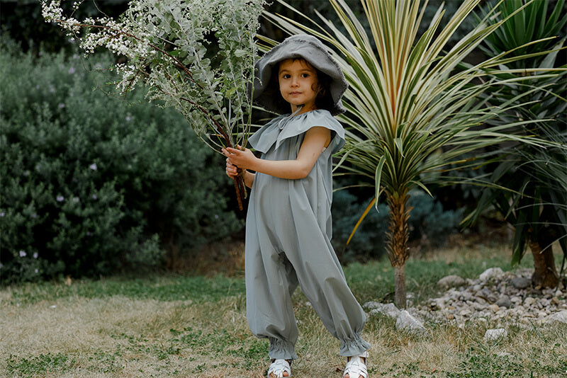 pofu戶外玩耍休閒連身休閒服四季男女寶通用