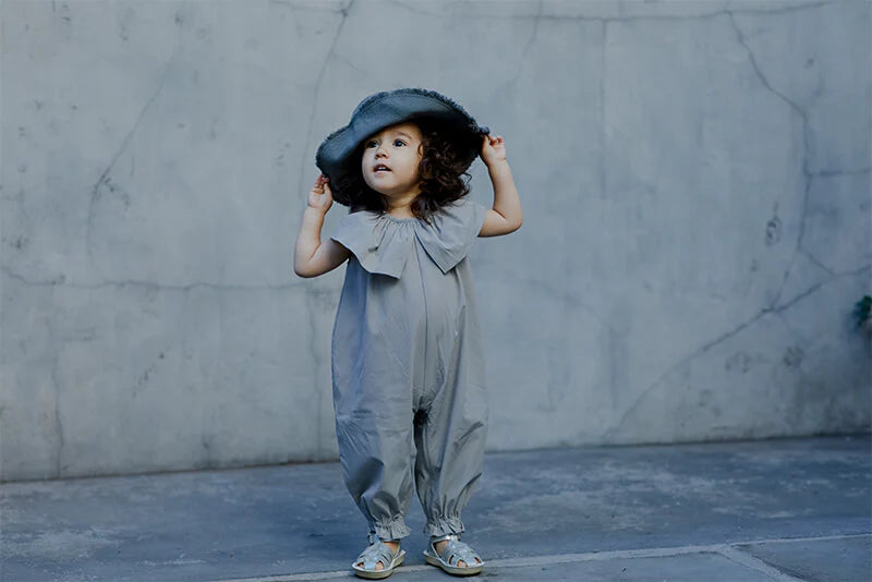 pofu戶外玩耍休閒連身休閒服四季男女寶通用