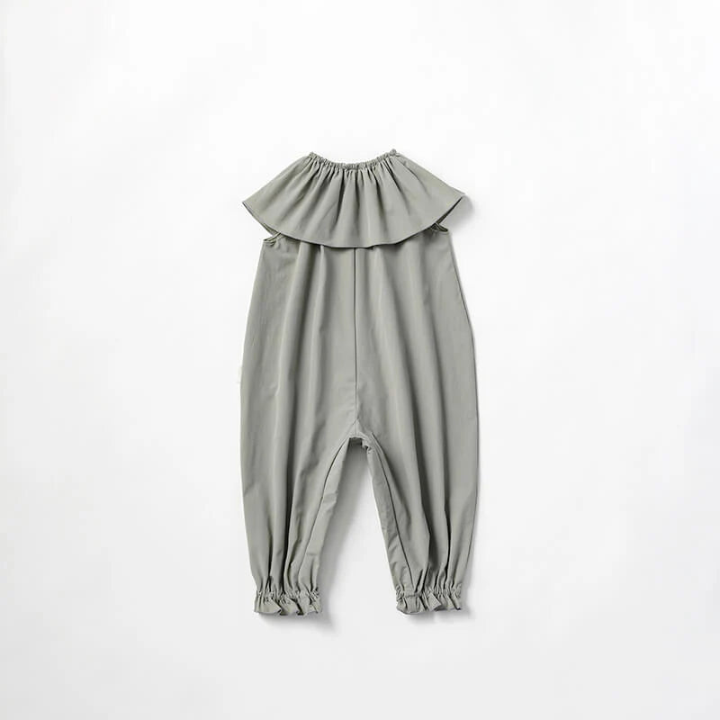 pofu戶外玩耍休閒連身休閒服四季男女寶通用