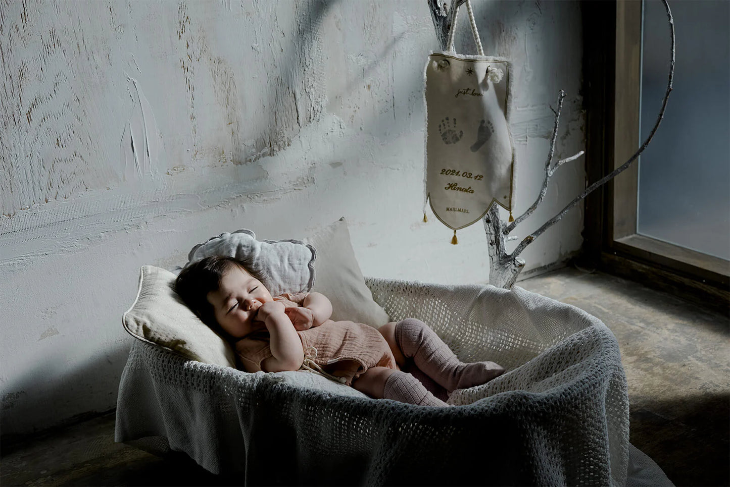 tous les jours box初生兒短袖內衣套裝組合送禮禮物2色