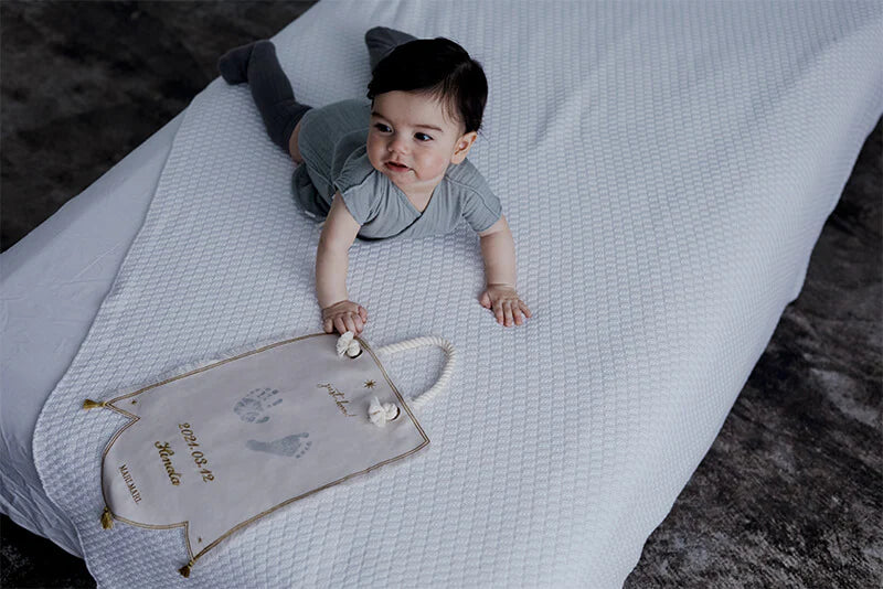 tous les jours box初生兒短袖內衣套裝組合送禮禮物2色