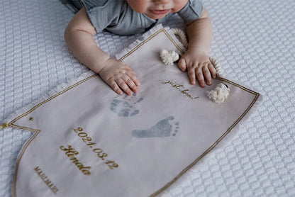 tous les jours box初生兒短袖內衣套裝組合送禮禮物2色