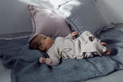 tous les jours box full sun full moon 初生兒長袖內衣三件套套裝組合送禮2色