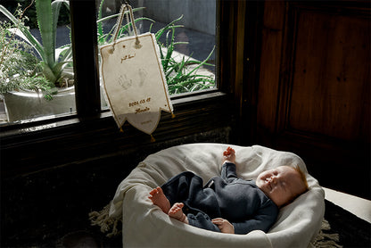 tous les jours box full sun full moon 初生兒長袖內衣三件套套裝組合送禮2色