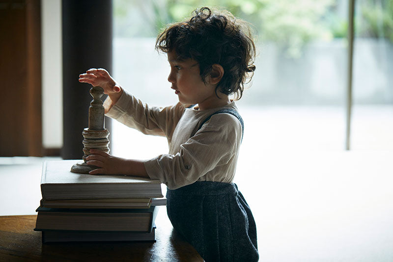 shirts 2 bosom beige開領襯衫