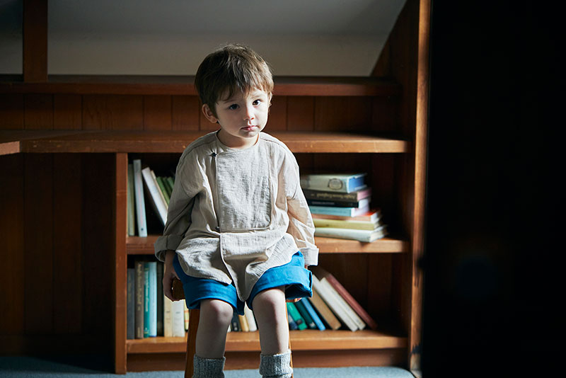 shirts 2 bosom beige開領襯衫