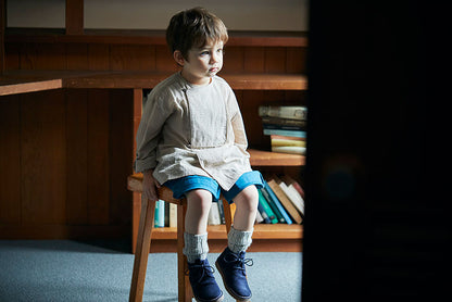 shirts 2 bosom beige開領襯衫