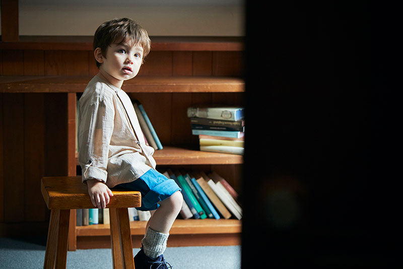 shirts 2 bosom beige開領襯衫