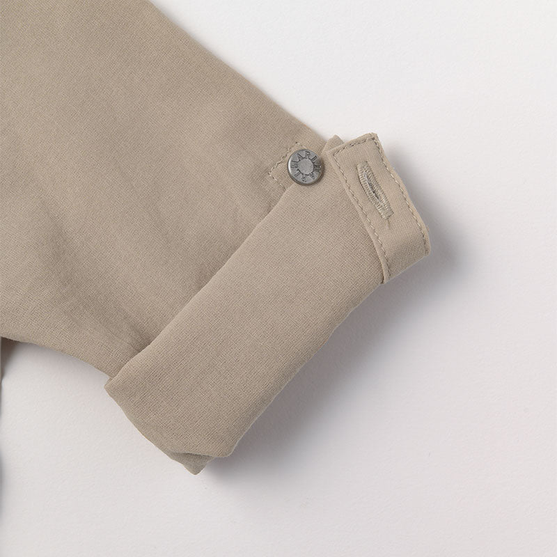 shirts 2 bosom beige開領襯衫