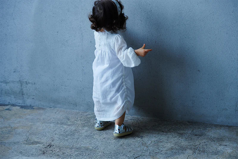 dress 1 shirring white白色連衣裙洋裝