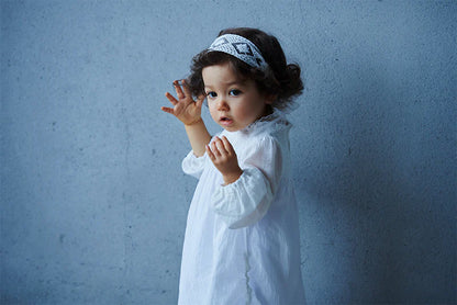 dress 1 shirring white白色連衣裙洋裝