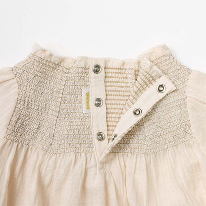 dress 2 shirring pink米粉色連衣裙洋裝