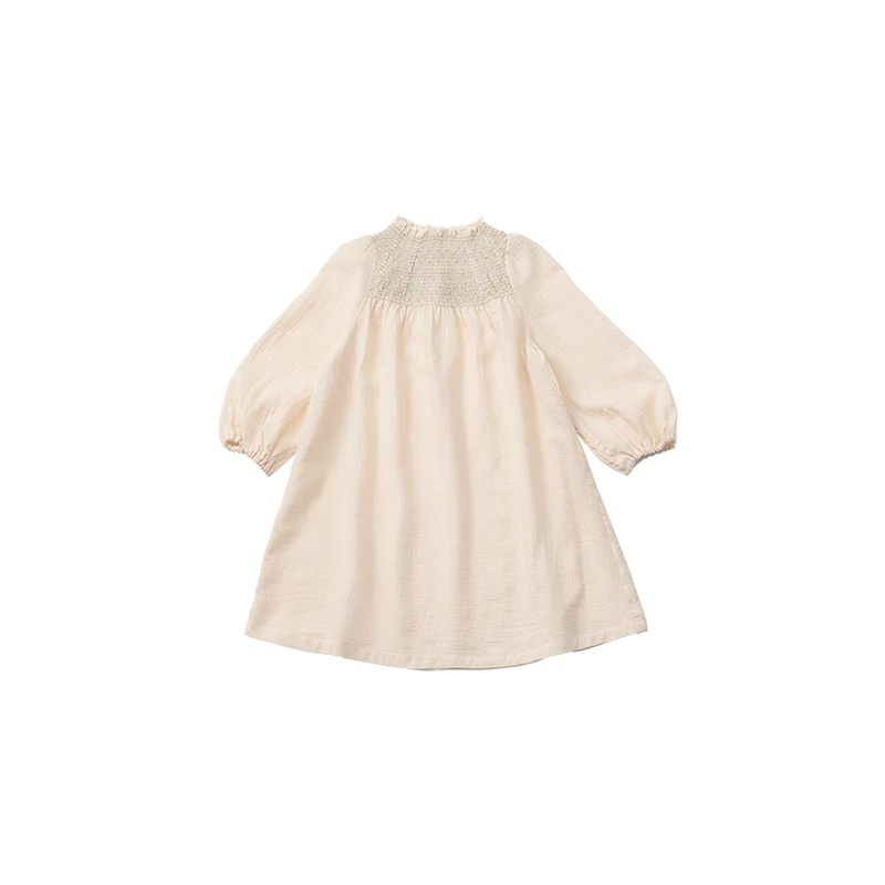 dress 2 shirring pink米粉色連衣裙洋裝