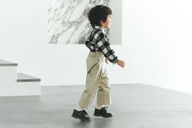 slacks 1 swanky beige吊帶休閒長褲可拆卸