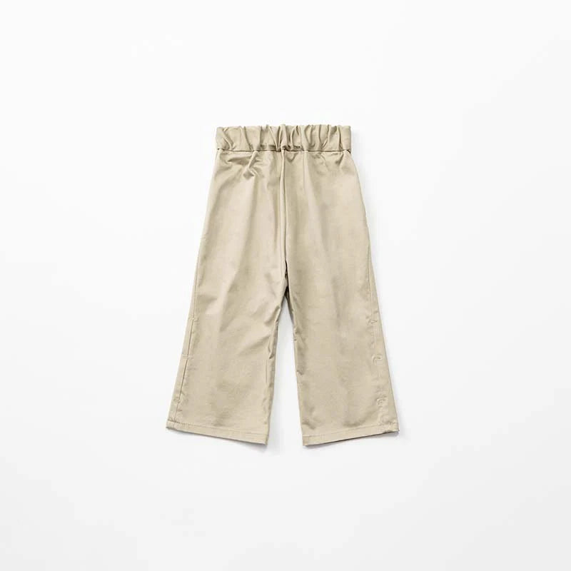 slacks 1 swanky beige吊帶休閒長褲可拆卸