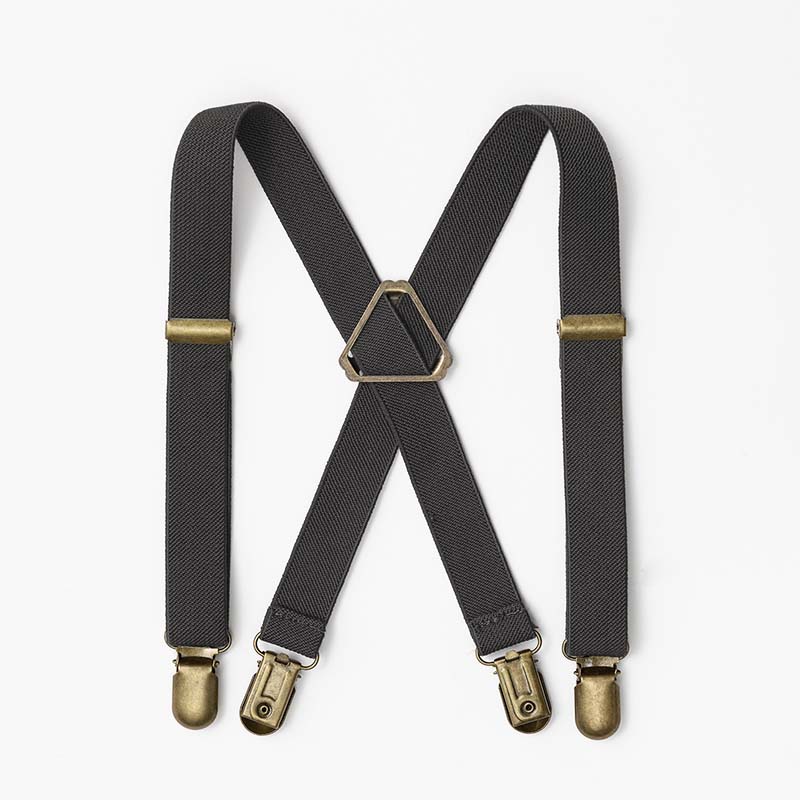 slacks 1 swanky beige吊帶休閒長褲可拆卸