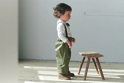 slacks 2 swanky khaki吊帶休閒長褲可拆卸