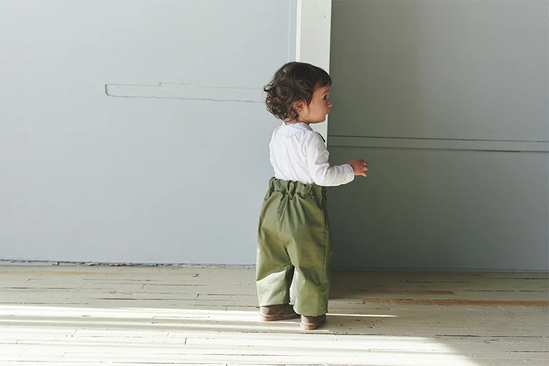 slacks 2 swanky khaki吊帶休閒長褲可拆卸