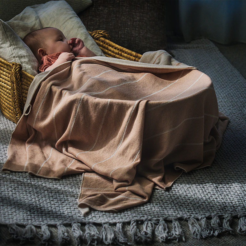 「日本製」okurumi 1 sakura針織襁褓毯子哺乳巾斗篷