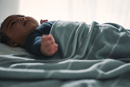 「日本製」okurumi 2 sora針織襁褓毯子哺乳巾斗篷