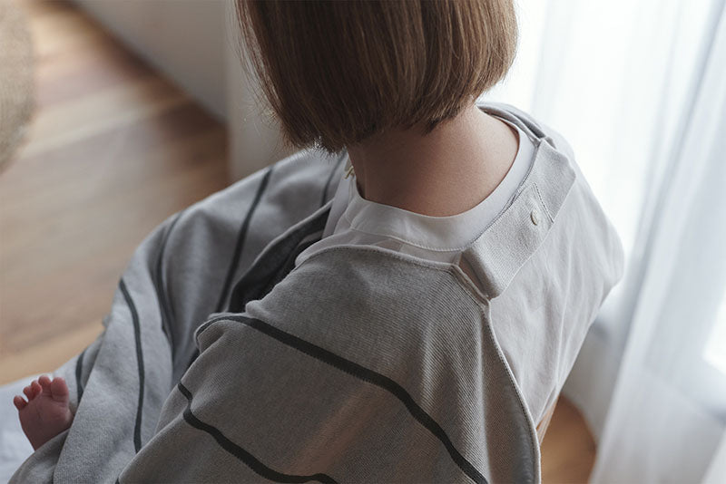 「日本製」okurumi 2 sora針織襁褓毯子哺乳巾斗篷