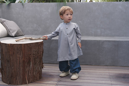 kardia 1 sage防污圍裙式洋裝適合用餐繪畫手工