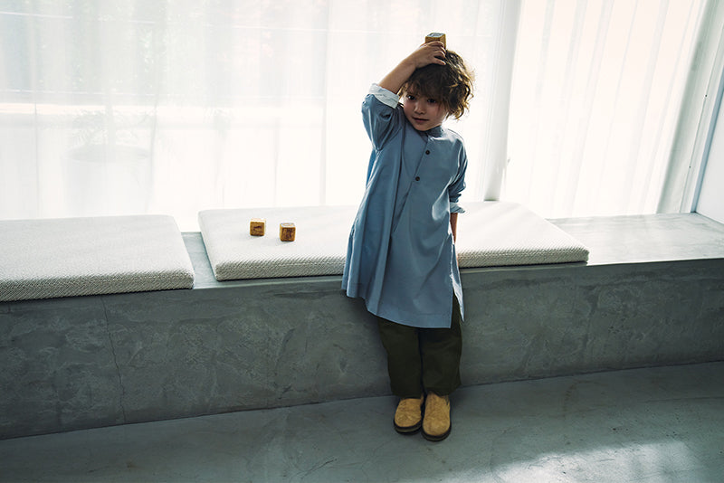 kardia 1 sage防污圍裙式洋裝適合用餐繪畫手工