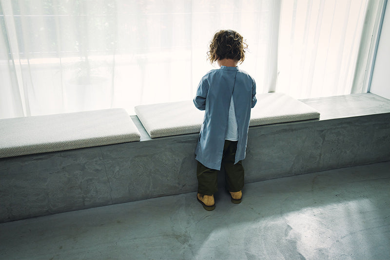 kardia 1 sage防污圍裙式洋裝適合用餐繪畫手工