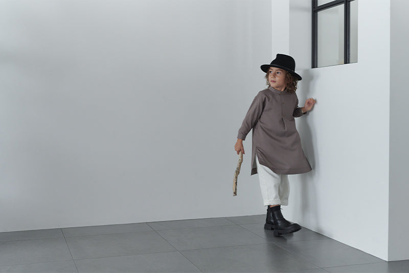 kardia 2 olive防污圍裙式洋裝適合用餐繪畫手工