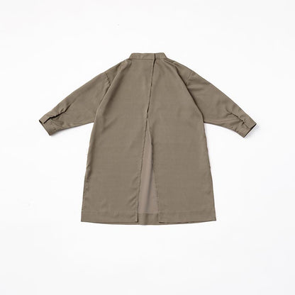 kardia 2 olive防污圍裙式洋裝適合用餐繪畫手工