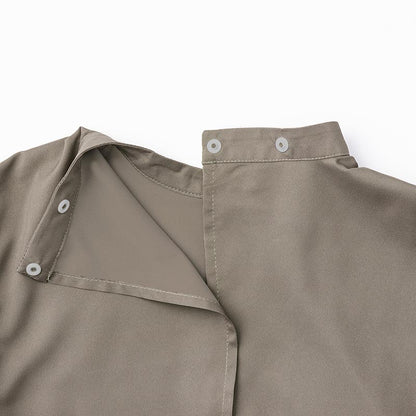 kardia 2 olive防污圍裙式洋裝適合用餐繪畫手工