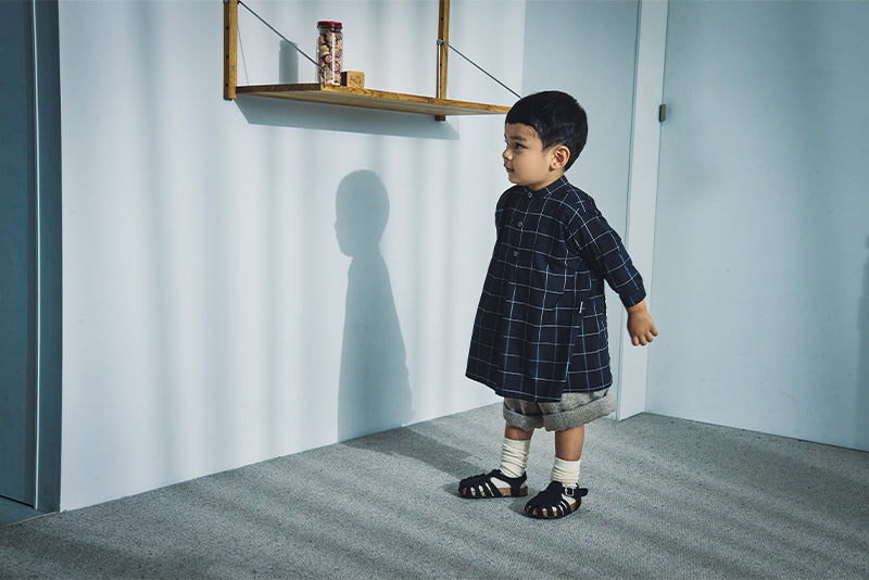 kardia 3 graph black防污圍裙式洋裝適合用餐繪畫手工