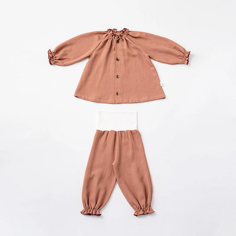 家居系列lull 2 apricot兒童睡衣