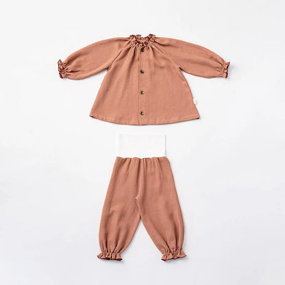 家居系列lull 2 apricot兒童睡衣