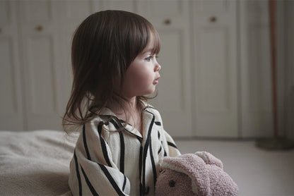 家居系列calmy 1 stripet條紋兒童睡衣