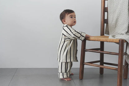 家居系列calmy 1 stripet條紋兒童睡衣