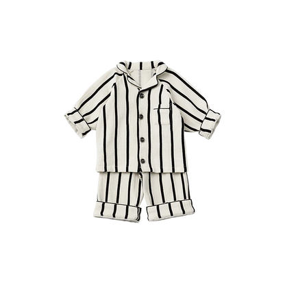 家居系列calmy 1 stripet條紋兒童睡衣