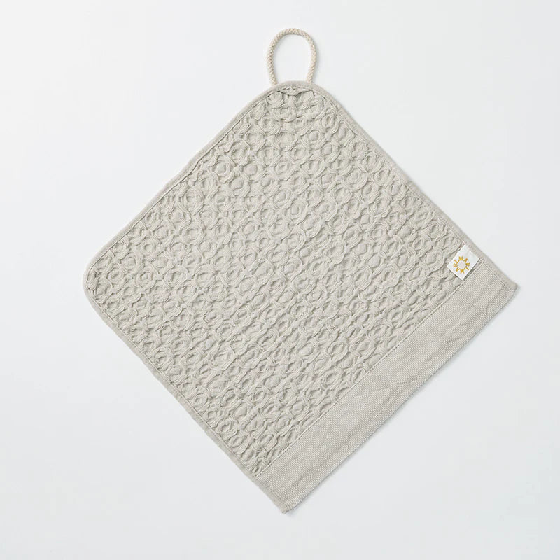 Organic loop towel 100% 有機棉華夫格毛巾三色