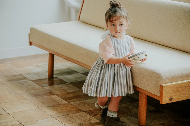 Dining Apron bouquet 4 stripe餐飲玩樂防污圍裙