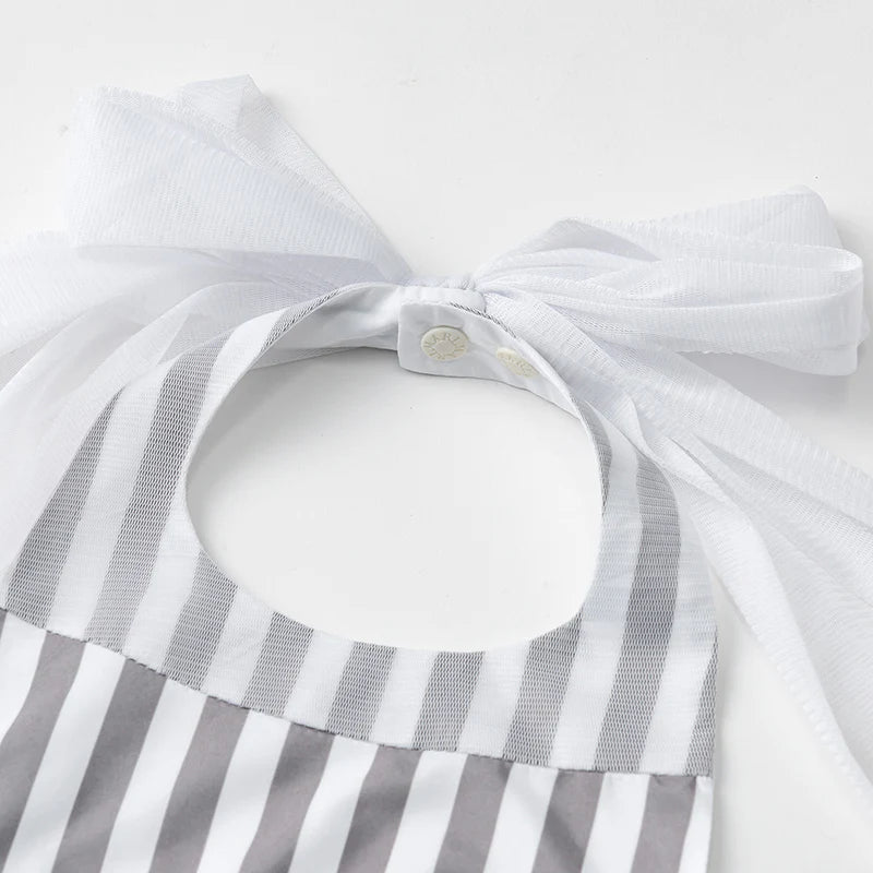 Dining Apron bouquet 4 stripe餐飲玩樂防污圍裙