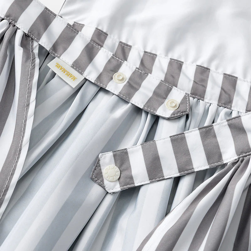 Dining Apron bouquet 4 stripe餐飲玩樂防污圍裙