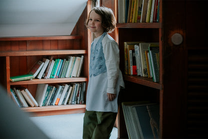 Dining Apron Garcon 5 dinosaurs恐龍圖案圍裙