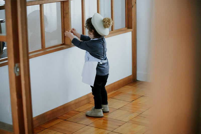 Dining Apron Garcon 5 dinosaurs恐龍圖案圍裙