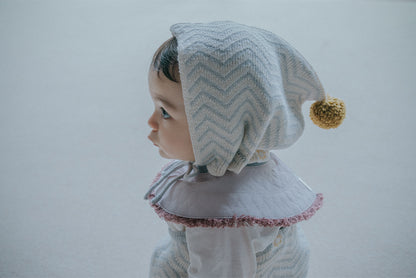 「日本製造」knit bonnet 6 yamaji mizu無縫編織秋冬針織帽3m~2y