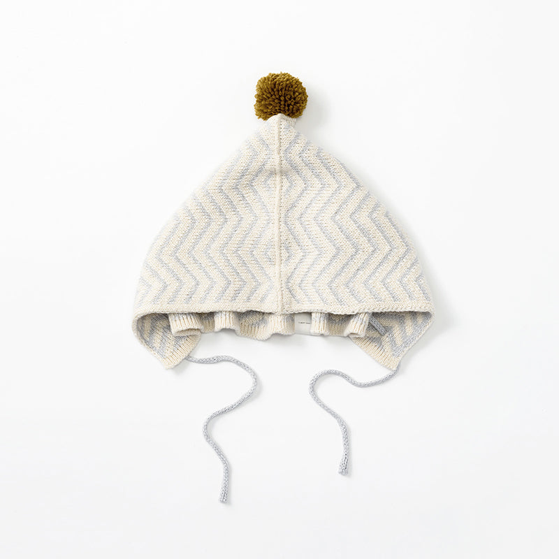 「日本製造」knit bonnet 6 yamaji mizu無縫編織秋冬針織帽3m~2y