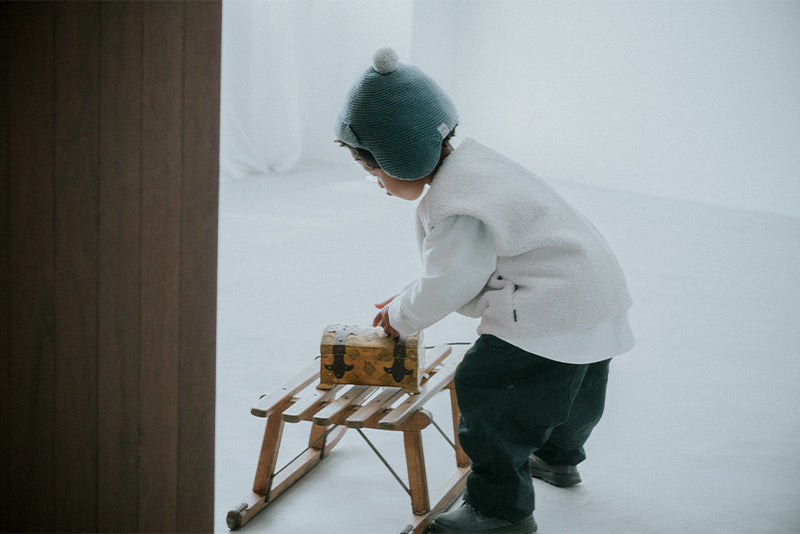 「日本製造」watch cap 針織帽2-5year