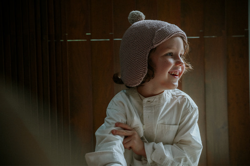 「日本製造」watch cap 針織帽2-5year