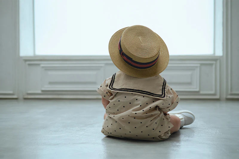 paddle rompers 3 pindot波點水手風燈籠褲連體衣