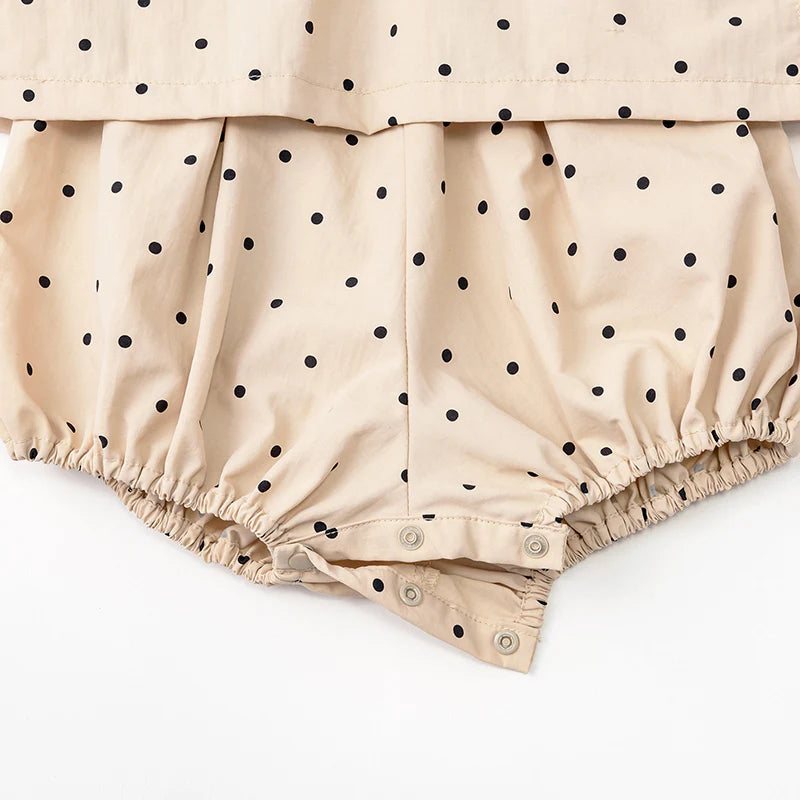 paddle rompers 3 pindot波點水手風燈籠褲連體衣