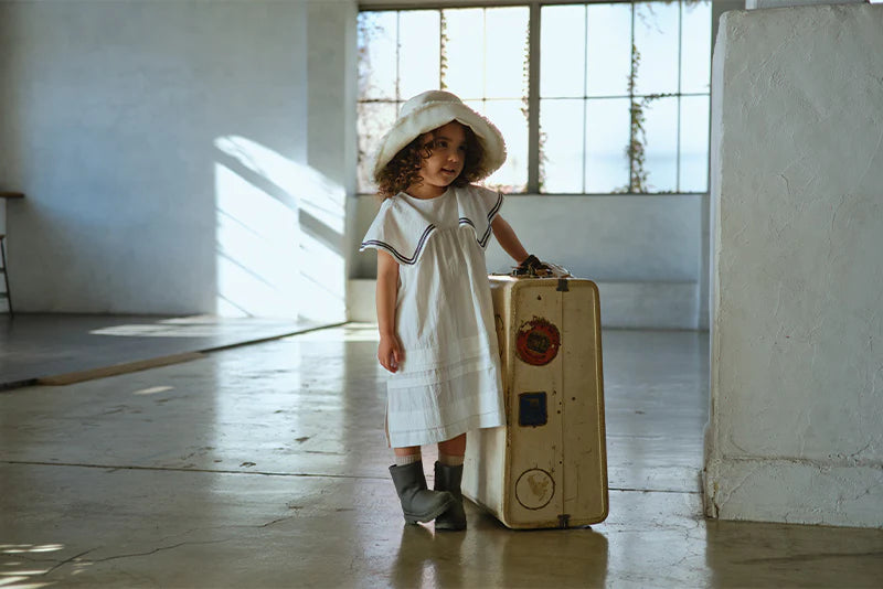 paddle dress 1 white白色水手風連身裙